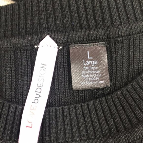 Love by Design Skivvy Ribbed Sweater - Picture 6 of 6